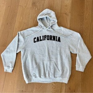 Grey “California” Oversized Hoodie Sz 2XL